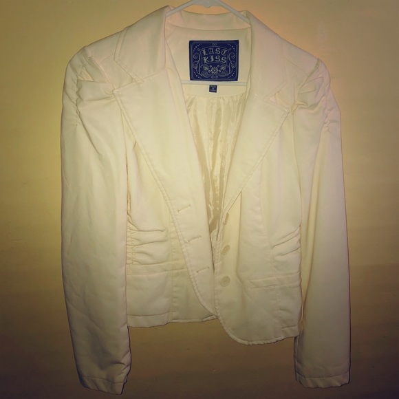 last kiss Jackets & Blazers - White coat